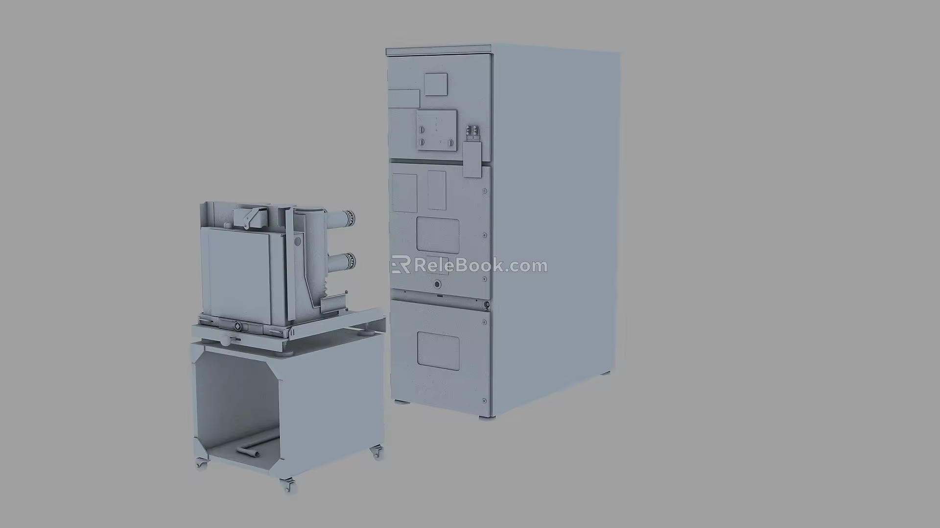 Next Generation Simulation High Voltage Switchgear Vacuum Circuit Breaker Switch Cabinet Electrical Cabinet Power Equipment 3d model