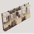 Modern Wardrobe Interior Design With Hanging Clothes Bags Shoes Drawers And Shelves