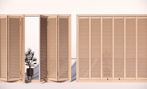 Modern blinds 3d model