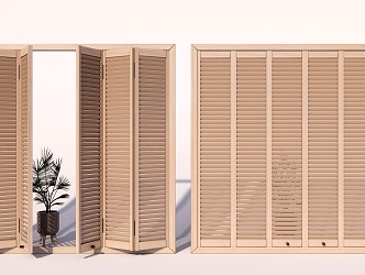 Modern blinds 3d model