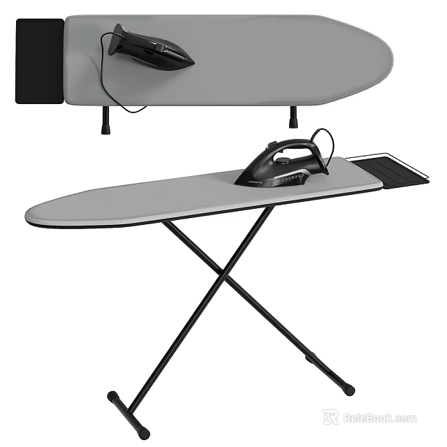Modern Black And White Foldable Wardrobe With Storage Shelves And Space Saving Design 3d model 