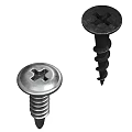 Assorted Hardware Tools Featuring Various Size Screws With Different Head Types For DIY Projects