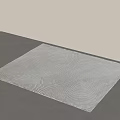Modern Square Carpet 3d model