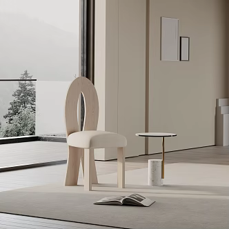 modern leisure chair 3d model