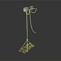 Professional Outdoor Equipment With Tripod Base Camouflage Design Black Box And Antenna