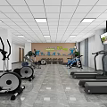 Recreation Room Featuring Lockers Ping Pong Tables Colorful Wall Art White Ceiling Lights And Plants