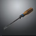Sturdy High Quality Hardware Tool Chisel With Wooden Handle And Metal Cutting Edge