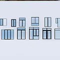 Various Window And Door Design Styles For Architectural Illustrations 3d model