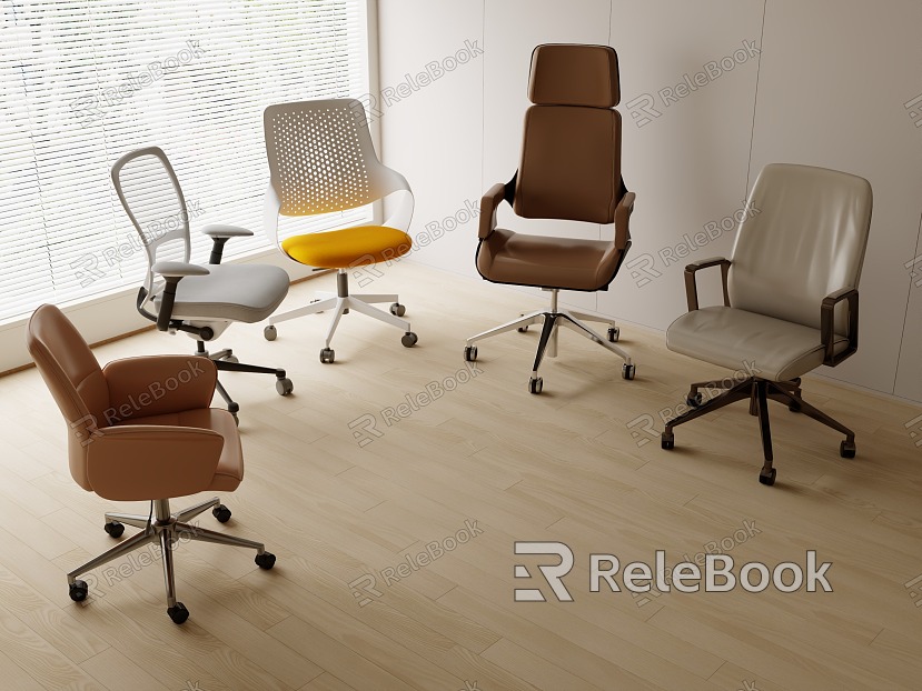 Office Chair Single Chair model