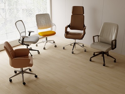 Office Chair Single Chair 3d model