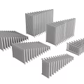 Modern Radiators in Various Stylish Shapes and Designs for Home Heating Systems