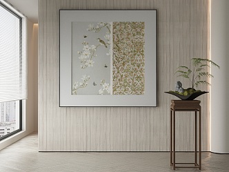 New Chinese Decorative Painting 3d model