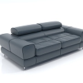 Sofa Combination Sofa Casual Sofa Office Sofa Leather Sofa Fashion Sofa Sofa Combination 3d model