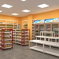 Modern Convenience Store 3d model