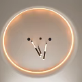 Modern Ceiling Round Ceiling Round Ceiling Round Ceiling Round Ceiling Chandelier 3d model