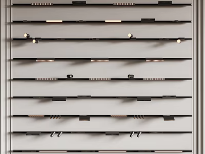 Modern Recessed Downlights And Spotlights With Various LED Styles For Home Lighting 3d model