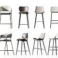Modern Bar Stools With Various Designs Metal Frames And Comfortable Seats