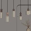 Quiet Wind Small Chandelier 3d model