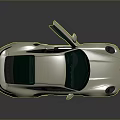White Sports Car Featuring Sleek Aerodynamic Design And Black Alloy Wheels