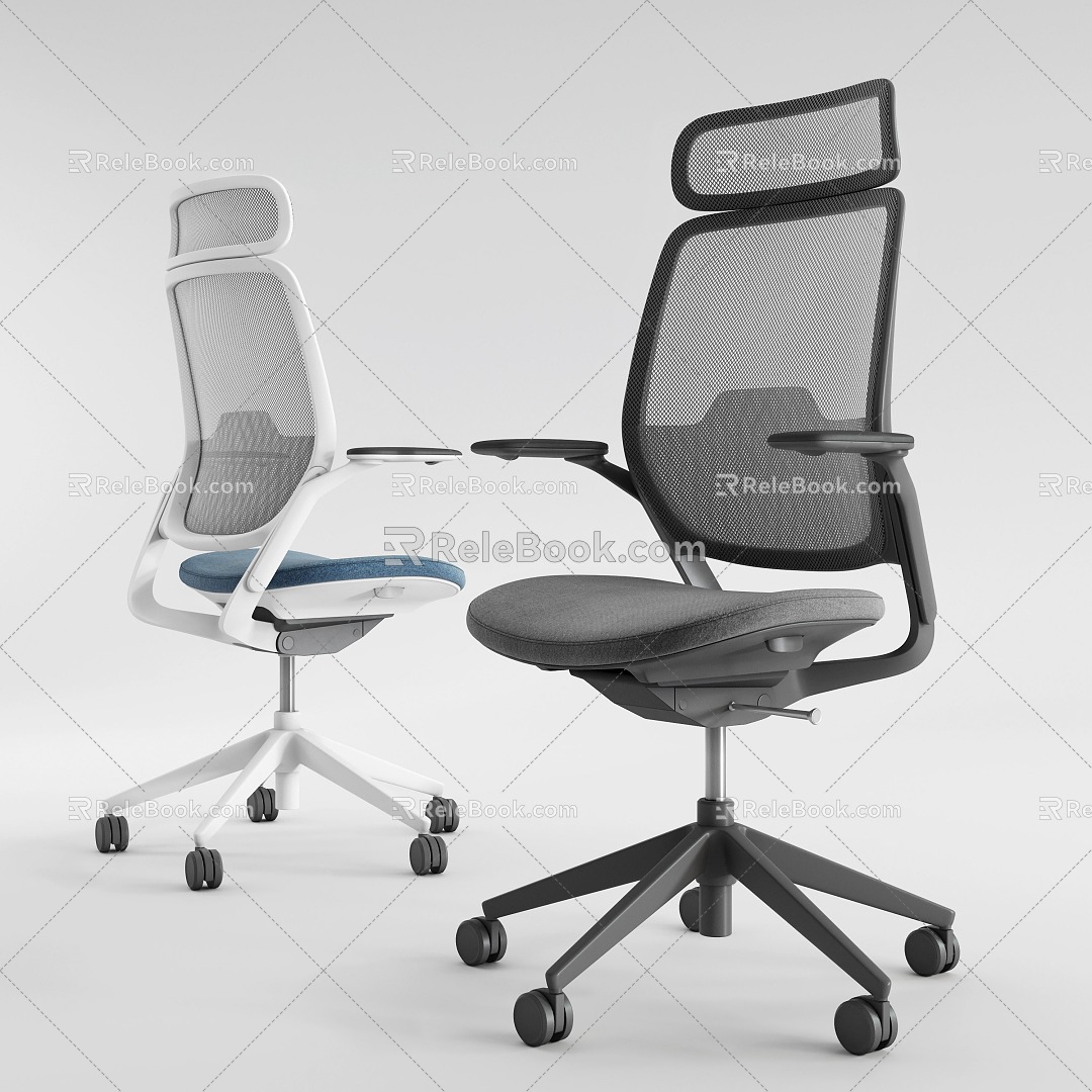 Modern office chair 3d model