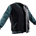 Jacket Coat Clothing Clothing Clothing Jacket Coat Men Bomber Jacket 3d model