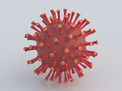 Advanced Medical Devices for Virus Detection Research and Analysis Applications 3d model