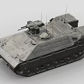 Multi-function Infantry Vehicle Armored Vehicle Tank IFV-6C Panther Infantry Fighter Military Vehicle 3d model