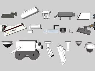 Modern camera 3d model