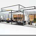 Elegant STENDERS Shopping Mall Store With Minimalist Glass Frame And Spacious Comfortable Product Display Space