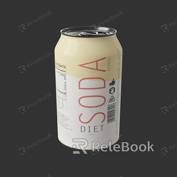 Modern Beverage Beverage Cans model