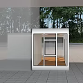 Apple Cabin Shop 3d model