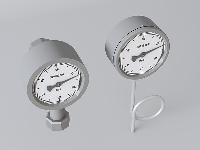 Pressure gauge 3d model