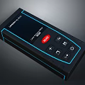 Greenwave SW60 Laser Distance Meter with Black Body Blue Border Screen and Red Function Button