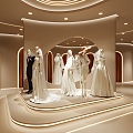 Bridal Shop Clothing Store Photography Store 3d model