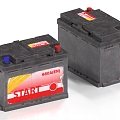 Car Battery Lithium Iron Phosphate Lithium Battery 3d model