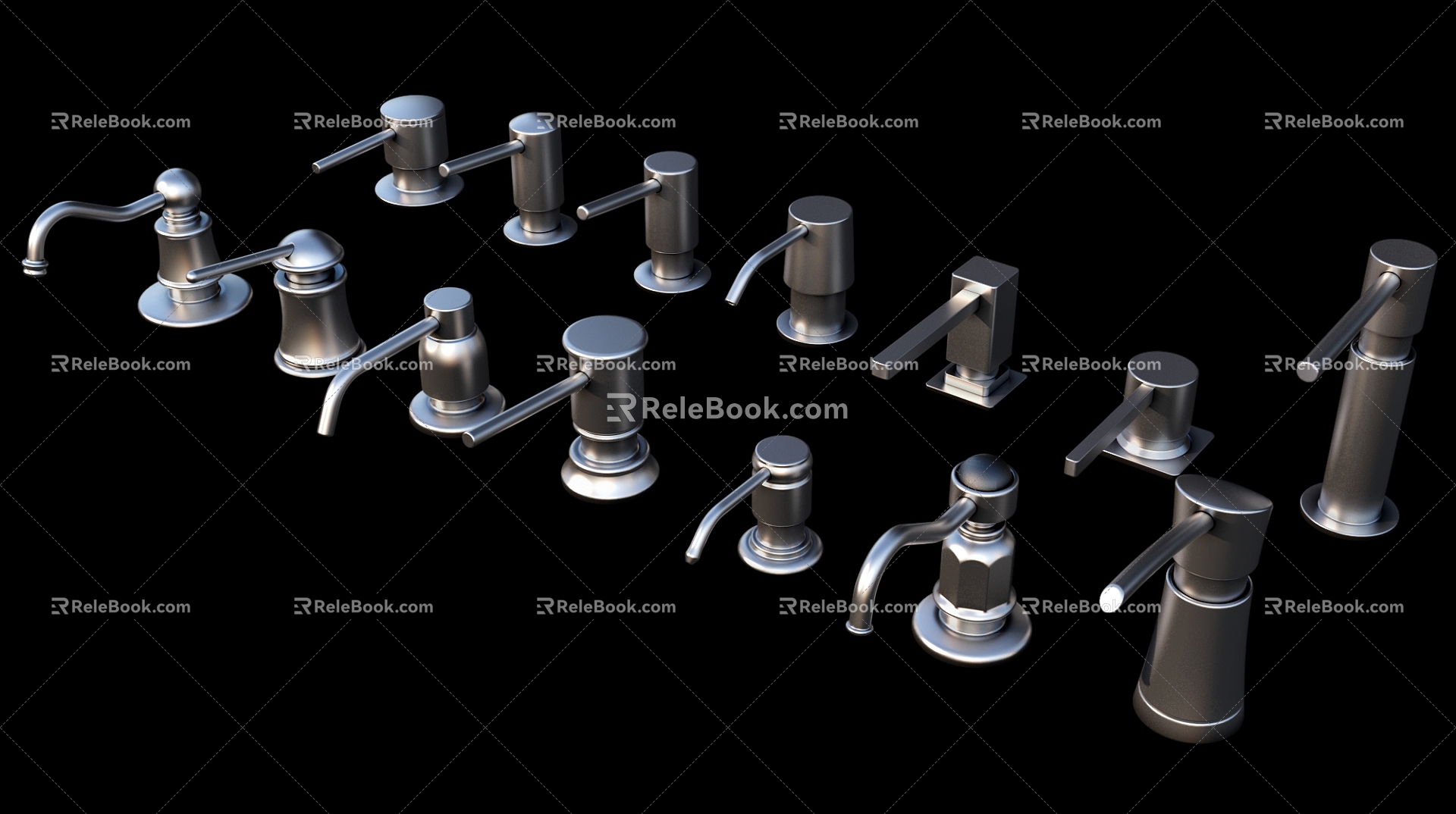 Faucet toilet faucet 3d model