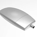 Modern Outdoor Light With Curved Design And Multiple LED Panels For Bright Illumination