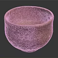 Handcrafted Ceramic Bowl With Reddish Brown Glaze And Textured Surface