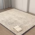 Middle Ancient Quiet Carpet Middle Ancient Plush 3d model