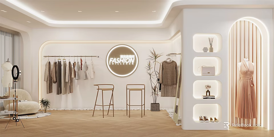 Spacious Public Office Area With Ergonomic Desks Collaborative Workstations And Natural Lighting 3d model