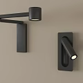 Modern Black Wall Lamps With Adjustable Arm And Sleek Design For Home Lighting