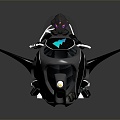 Modern Motorcycle Concept Motorcycle Flying Car 3d model