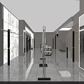 Modern Clothing Store With Window Display Mannequins And Stylish Outfits