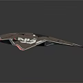Modern Spaceship Spacecraft 3d model