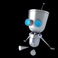 Robot teacup robot 3d model