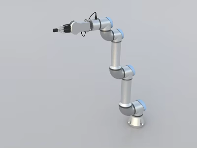 Intelligent Machine Automated Robotic Arm For Precision Industrial Operations 3d model Intelligent Machine Automated Robotic Arm For Precision Industrial Operations 3d model