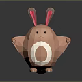Cartoon Characters Cartoon Animals Cartoon Small Animals Game Characters Virtual Characters Animation Characters Cartoon Elves 3d model