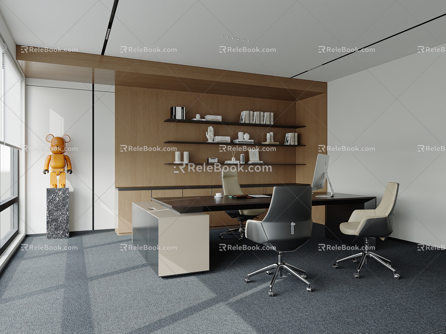 General Manager Office 3d model