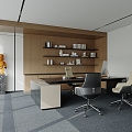 General Manager Office 3d model