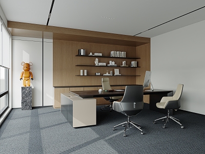 General Manager Office 3d model